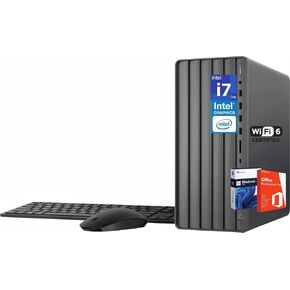 HP Envy Desktop PC Tower, 14th Gen Intel 20-Core i7-14700(Up to 5.4GHz), 32 GB RAM, 2 TB SSD, Intel UHD Graphics 770, Wi-Fi 6, Windows 11 Pro, Microsoft Office Lifetime License, W/Accessories