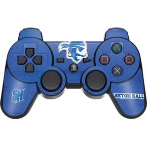 Skinit Decal Gaming Skin Compatible with PS3 Dual Shock Wireless Controller - Officially Licensed College Seton Hall Vintage Design