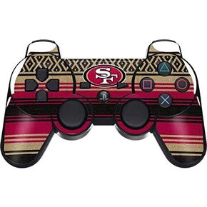Skinit Decal Gaming Skin compatible with PS3 Dual Shock wireless controller - Officially Licensed NFL San Francisco 49ers Trailblazer Design