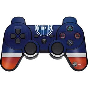 Skinit Decal Gaming Skin for PS3 Dual Shock Wireless Controller - Officially Licensed NHL Edmonton Oilers Jersey Design