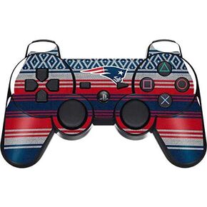 Skinit Decal Gaming Skin Compatible with PS3 Dual Shock Wireless Controller - Officially Licensed NFL New England Patriots Trailblazer Design