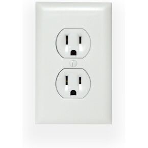 Minigadgets BBWIFIWALLOUTLET Wall Outlet with 1080P Wi-Fi Camera