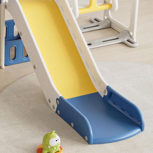 Legendstone Toddler Slide Kids Slide, Freestanding Climber Slide Playset,Baby Slide Indoor and Outdoor Playground for Boys & Girls (Blue+Yellow) in Kuwait