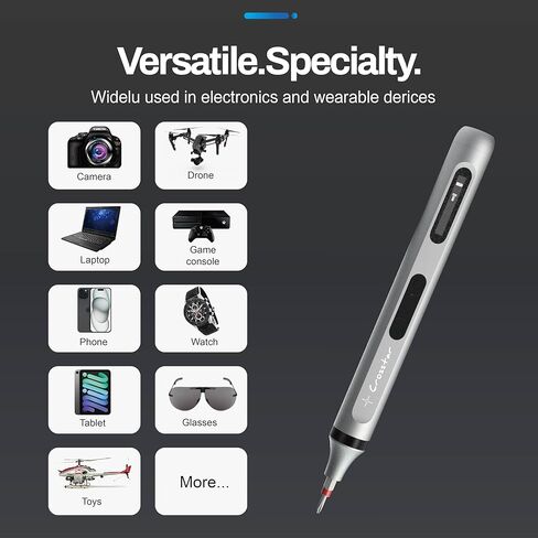 Crosstar 42-in-1 Small Precision Screwdriver Set, Professional Magnetic Mini Repair Tool Kit for Phone, Computer, Watch, Laptop, Macbook, Ring Doorbell, Eyeglass, Electronic (Electric) in Kuwait