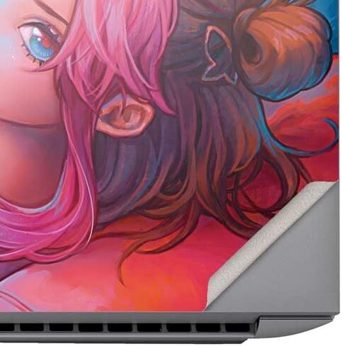 Skinit Decal Laptop Skin Compatible with HP ZBook Fury 16 G10 - Officially Licensed Pink Hair Anime Gamer Girl by Ivy Dolamore Design in Saudi Arabia