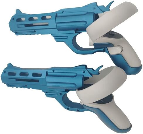 VR Controller Games Accessories Equipment for Oculus Quest 2 VR Game Gun for Oculus Quest 2 Accessories, P-istol Handle Accessories for FPS Game, Improved Gaming Shooting Experience (DSA2127, Green) in Saudi Arabia