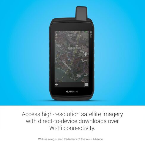 جهاز Garmin Montana 750i GPS القوي المحمول باليد مع شاحن InReach والطاقة المظلمة Poseidon Pro غير قابل للتدمير، أسود | طوارئ SOS، رسالة ثنائية الاتجاه، كاميرا، شاشة تعمل باللمس، رسم الخرائط الطبوغرافية، نظام الملاحة العالمي لسواتل الملاحة (GNSS) المتعدد in Kuwait