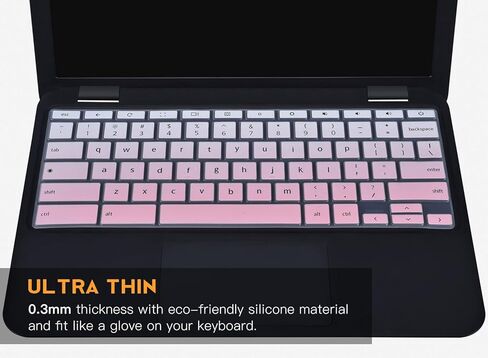 Keyboard Cover for 2025 2024 Acer Gateway Chromebook 311 CBO311 CBOA311 11.6 inch, Chromebook Plus 314 514 14" Laptop, Chrome Plus 515 CB515 516 CBG516 Keyboard Protector Accessories -Black in Saudi Arabia