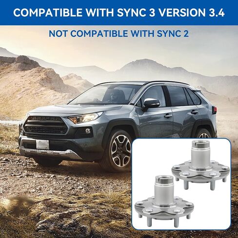 710571 Front Wheel Hub Wheel Bearing Kit, Compatible with Toyota Sequoia Tundra 4Runner 4 Runner 1996-2007 2WD Only, 1999-2004 Toyota Tacoma Prerunner 2.7L or 3.4L(Will NOT Fit 4WD) in Saudi Arabia