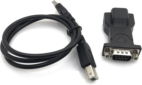 USB to RS232 Serial Port Adapter Connector 9-Pin DB9 Serial COM Port Adapter Converter Cable in Saudi Arabia