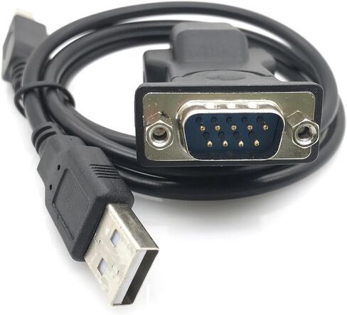 USB to RS232 Serial Port Adapter Connector 9-Pin DB9 Serial COM Port Adapter Converter Cable in Saudi Arabia