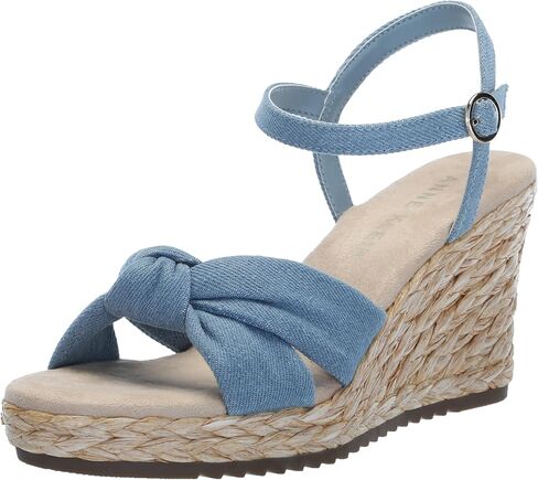 Anne Klein Women's Wintour Espadrille Wedge Sandal in Saudi Arabia