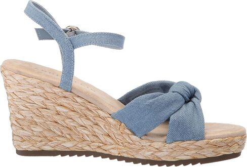 Anne Klein Women's Wintour Espadrille Wedge Sandal in Saudi Arabia