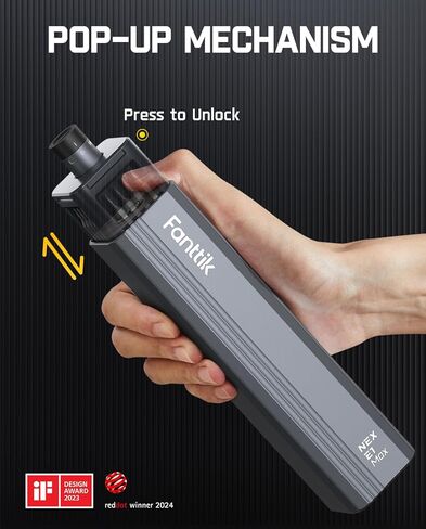 Fanttik E1 Max 3.7V Mini Precision Electric Screwdriver, 50-in-1 Magnetic Bits, 2 Torque Settings, Pop-Up Magnetic Case, 5/32''Hex, Repair Tool Set for Phone Camera Laptop Watch in Kuwait