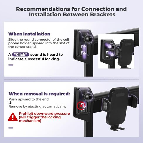 Car Phone Holder Mount Compatible with Nissan Rogue 2021-2025/Altima 19-25/Sentra 20-25 Accessories Custom Screen & Mobile Phone 360°Adjustable Cell Phone Car Decoration Mods Car Mount Tablet(8Inch) in Saudi Arabia