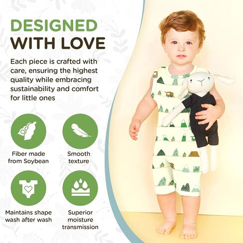 Babysoy Unisex Baby and Toddler Bamboo Cotton Short Sleeve Polo T Shirt in Saudi Arabia