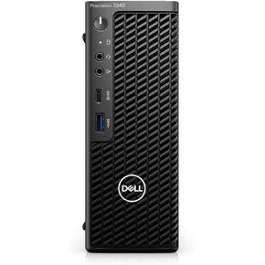 Dell Precision 3240 Workstation Desktop | Core i7-10700 - 256GB SSD Hard Drive - 32GB RAM | 8 cores @ 4.8 GHz Win 10 Pro Black (Renewed)