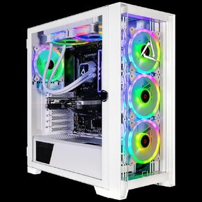 CLX Set Gaming PC - AMD RYZEN 9 9900X 4.4GHz ، GEFORCE RTX 5070 TI ، 2TB NVME M.2 SSD ، 32GB DDR5 RGB MEMORY ، 360 مم AIO ، WIFI ، Windows 11 Home ، White ، White