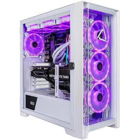 CLX Set Gaming PC - AMD RYZEN 9 9900X 4.4GHz ، GEFORCE RTX 5070 TI ، 2TB NVME M.2 SSD ، 32GB DDR5 RGB MEMORY ، 360 مم AIO ، WIFI ، Windows 11 Home ، White ، White in Kuwait