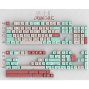 MT3 Jukebox Threat 173 PBT SA CEYPLEST SET متوافق مع لوحات مفاتيح ميكانيكية مخصصة مع توافق مفتاح MX (أ)