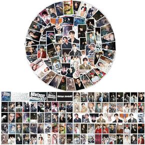 93pcs Stray-Kids Stickers SKZ Merch Sticker for Decoration(Black)