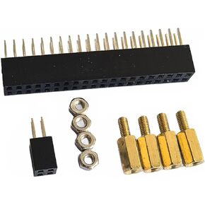 8.5mm GPIO and PoE Pin Header Height Increaser Extender for Raspberry Pi 5 4B 3B+ 3B (Pack of 2)