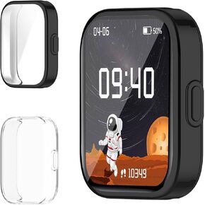 [2-Pack] Screen Protector Compatible with JOYELE H79 / DIGEEHOT H79 / MgaoLo H79 Case, Soft TPU Plated Case All-Around Protective Screen Full Cover Bumper Compatible for H79 Smart Watch
