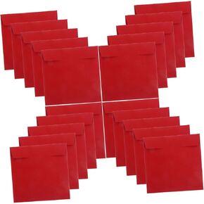 HEALLILY 20pcs Paper CD Sleeves Envelopes for DVD Storage Paper Holders for Easy Access and Transportation for Home and Cinema Use