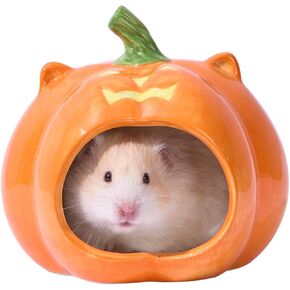 tafit Hamster Sand Bath Container Small Animals Shower and Digging Bathroom Toilet, Ceramics Honey Pot Bathtub for Dwarf Hamster, Syrian Hamster, Gerbils, Hedgehogs, Mice, Rats, Lemming in Kuwait