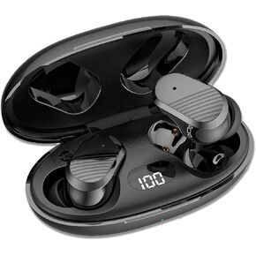 Echolabs Ear Buds 2025 Edition, Echo Labs Earbuds 2025, Echolab Audio Earbuds, Echo Labs Sports Waterproof Bluetooth Headset, LED Power Display (1pc)