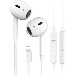 2 سماعات سماعات سلكية لـ iPhone.earbuds مكافحة ميكروفون ومجمع. سماعات الأذن متوافقة مع iPhone 14/13/12/11/XR/XS/X/8/7/SE/PRO/PRO MAX