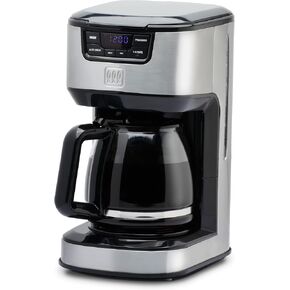 Toastmaster 12-Cup Digital Coffee Coffee Maker ، الفولاذ المقاوم للصدأ ، TM-129cm