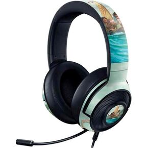 Skinit Decal Audio Skin Compatible with Razer Kraken X - Officially Licensed Disney Princess Moana and Maui Set Sail Design