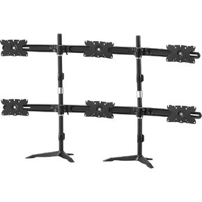 Amer AMR6S32 Hex 32" Monitor Mount Stand