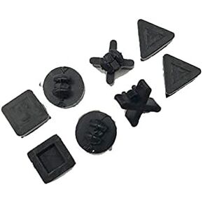 Replacement Silicon Bottom Rubber Mat Pads Cap for PS4 Pro Slim Console Housing Case Rubber Mats (for PS4 Slim)