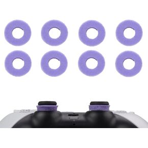 8PCS Precision Rings for Xbox，Purple Precision Rings for PS5，Gaming Accessories for PS4,for PS5, for PS Portal, for Xbox One,for Xbox Elite, for PlayStation 5 Accessories