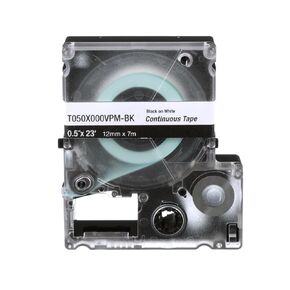 Panduit Black on White ، شريط الفينيل ، العرض: 0.50 "