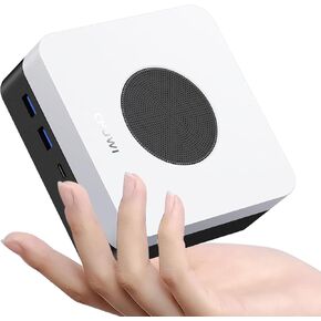 CHUWI LarkBox X Mini PC, Intel N150 (3.6GHz,TDP 15W),12GB LPDDR5 512G SSD, 4K Triple Display, Windows 11 Mini Computer, USB3.2, WiFi 6, BT5.2,HDMI, 2.5G LAN, VESA