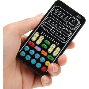 Voice Changer, Portable Mini Gaming Voice Disguiser Modulator, for PS4 One Phone Computer Laptops PC, Live Broadcast Sound Effect Card, Plug and Play(Black)