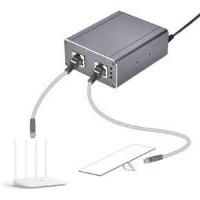 Starlink Ethernet Adapter Gen 3 – High-Performance PoE Injector, 12V Conversion Kit, Compatible for Starlink Gen 3 Devices – Ideal for Home, RV, and Remote Work Setups (Pastel Green)