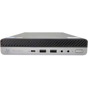 HP ProDesk 600G4 Micro Desktop Computer | Hexa Core Intel i5 (2.3) | 32GB DDR4 RAM | 1TB SSD Solid State | Windows 11 Professional | Home or Office PC (Renewed)
