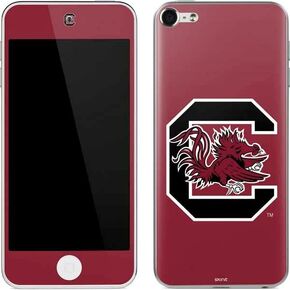 Skinit Decal MP3 Player Skin Compatible with iPod Touch (6th Gen 2015) - Officially Licensed College South Carolina Gamecocks Logo Red Design