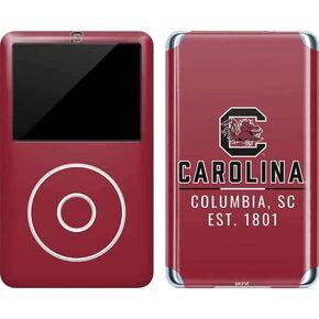Skinit Decal MP3 Player Skin Compatible with iPod Classic (6th Gen) 80GB - Officially Licensed College South Carolina Columbia Design
