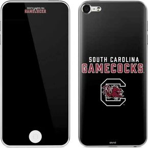 Skinit Decal MP3 Player Skin Compatible with iPod Touch (6th Gen 2015) - Officially Licensed College South Carolina Gamecocks Black Design