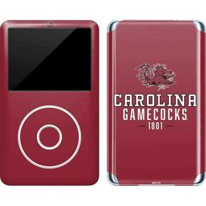 Skinit Decal MP3 Player Skin Compatible with iPod Classic (6th Gen) 80GB - Officially Licensed College South Carolina Gamecocks Red Design