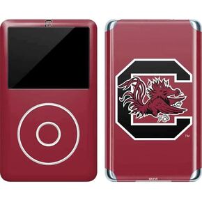 Skinit Decal MP3 Player Skin Compatible with iPod Classic (6th Gen) 80GB - Officially Licensed College South Carolina Gamecocks Logo Red Design
