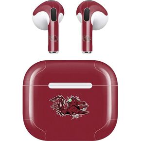 Skinit Decal Audio Skin Compatible with Apple AirPods (3rd Gen, 2021) - Officially Licensed South Carolina Gamecocks Red Design