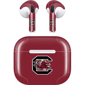 Skinit Decal Audio Skin Compatible with Apple AirPods (3rd Gen, 2021) - Officially Licensed South Carolina Gamecocks Logo Red Design