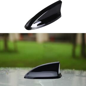 for 2022 Honda Civic Shark Fin Antenna Cover Exterior Trim Decor Compatible with 11th Gen Civic Accessories Black