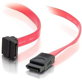 C2G 180° TO 90° - Serial ATA cable - 7 pin Serial ATA - 7 pin Serial ATA - 1.5 ft - 90 degree connector